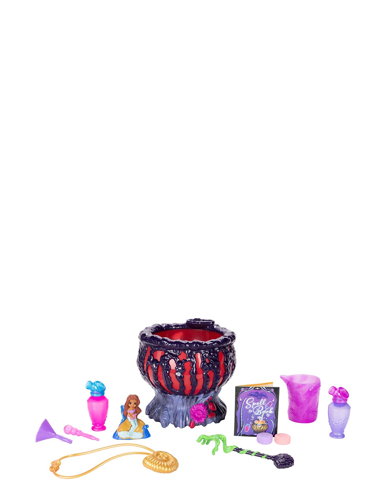 Disney The Little Mermaid - Ursula's Magic Cauldron Toys Playsets & Action Figures Movies & Fairy Tale Characters Blue JAKKS