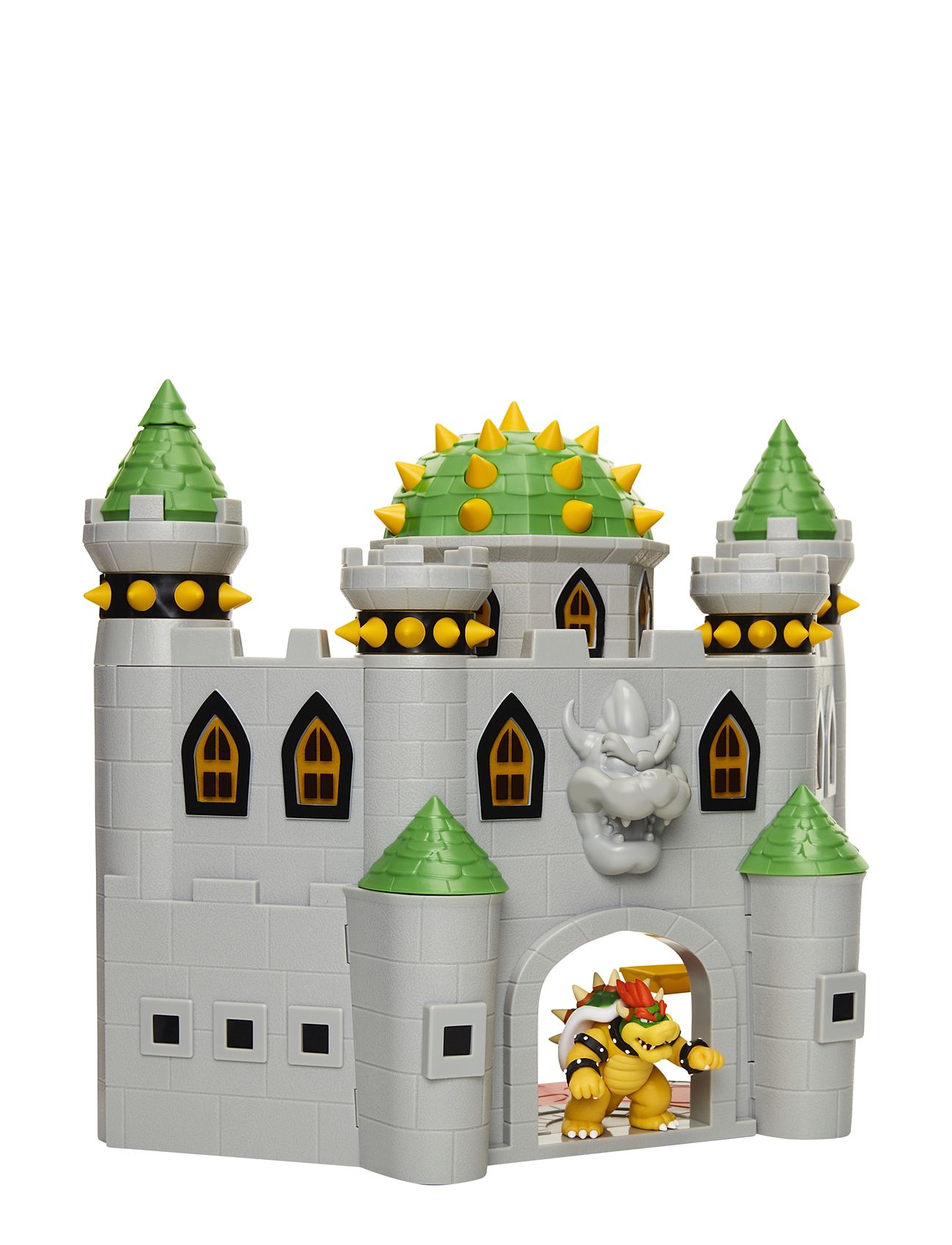 Nintendo Super Mario 6Cm Bowser Castle Playset Toys Playsets & Action Figures Action Figures Multi/patterned JAKKS