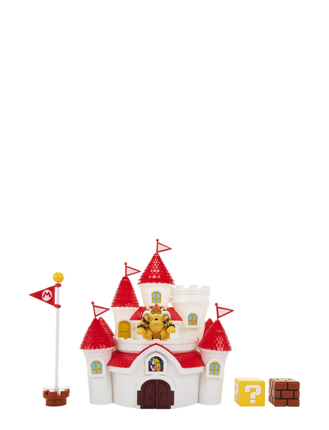 Nintendo Mushroom Kingdom Castle Playset Toys Playsets & Action Figures Play Sets Multi/patterned JAKKS