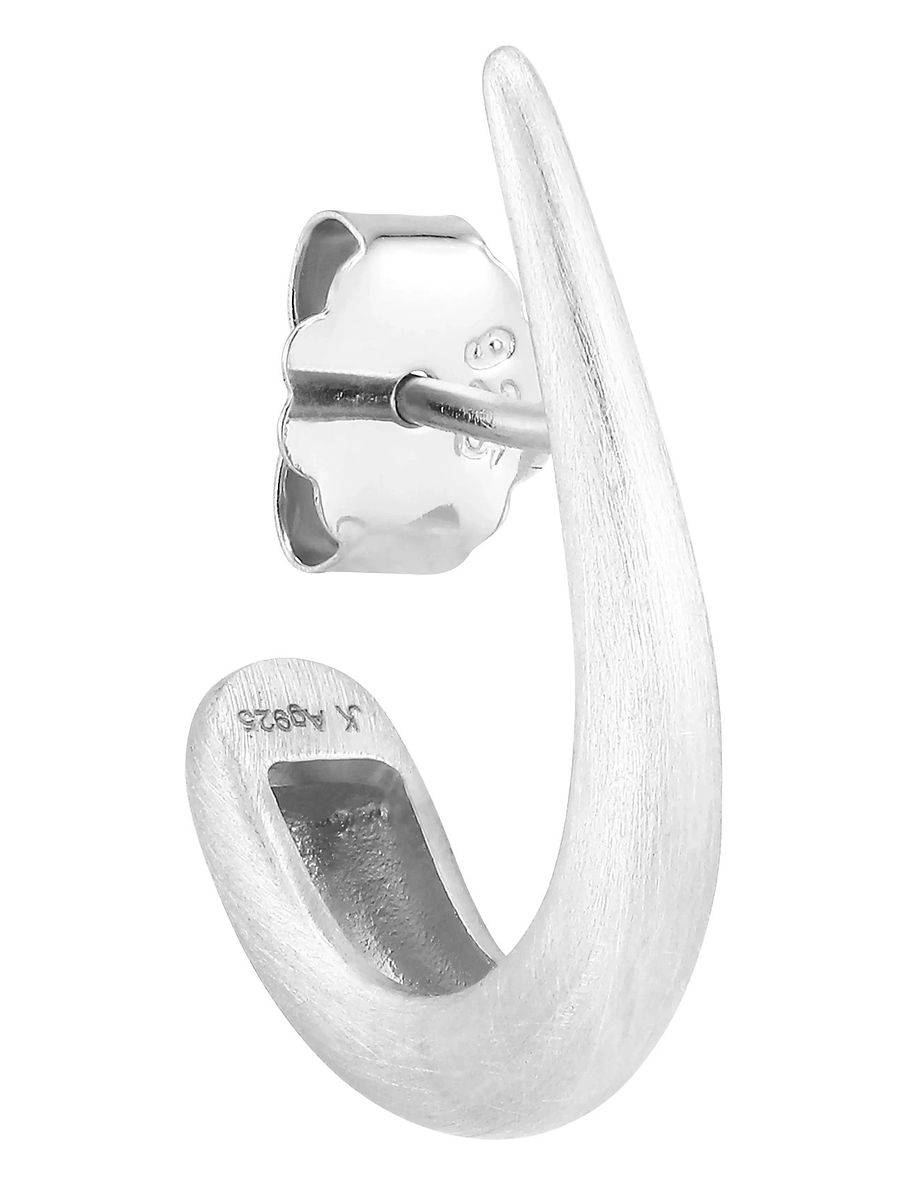 Jane Koenig Big Orbis Drop Stud Silver