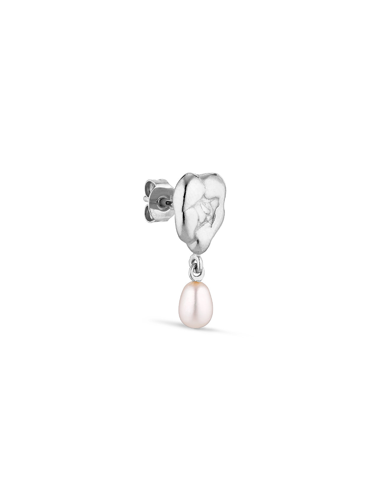 JANE KOENIG Drippy Earstud With Pearl Anhänger Pink - One Size - Damen