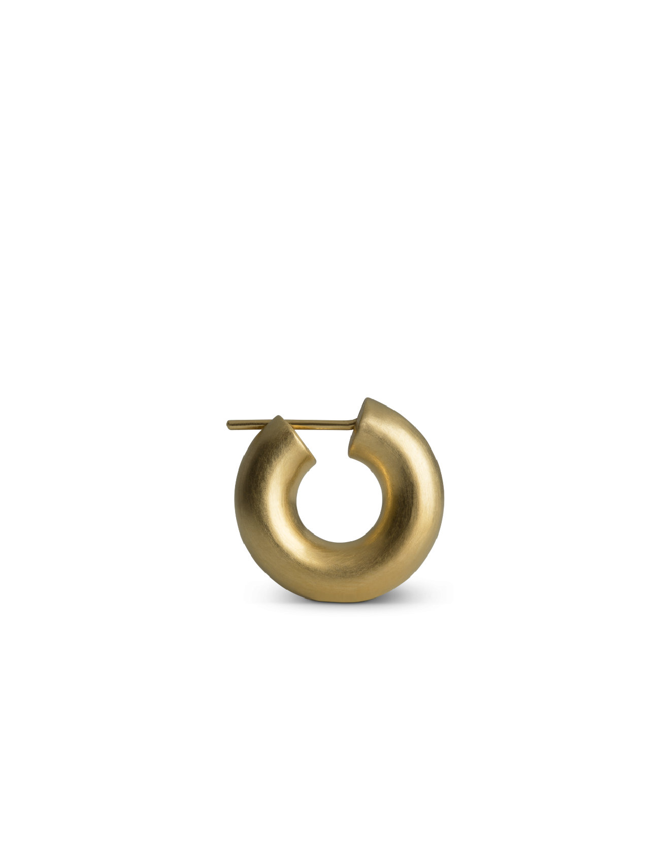 Jane Koenig Small Chunky Hoop, Gold-Plated Sterling Silver Guld