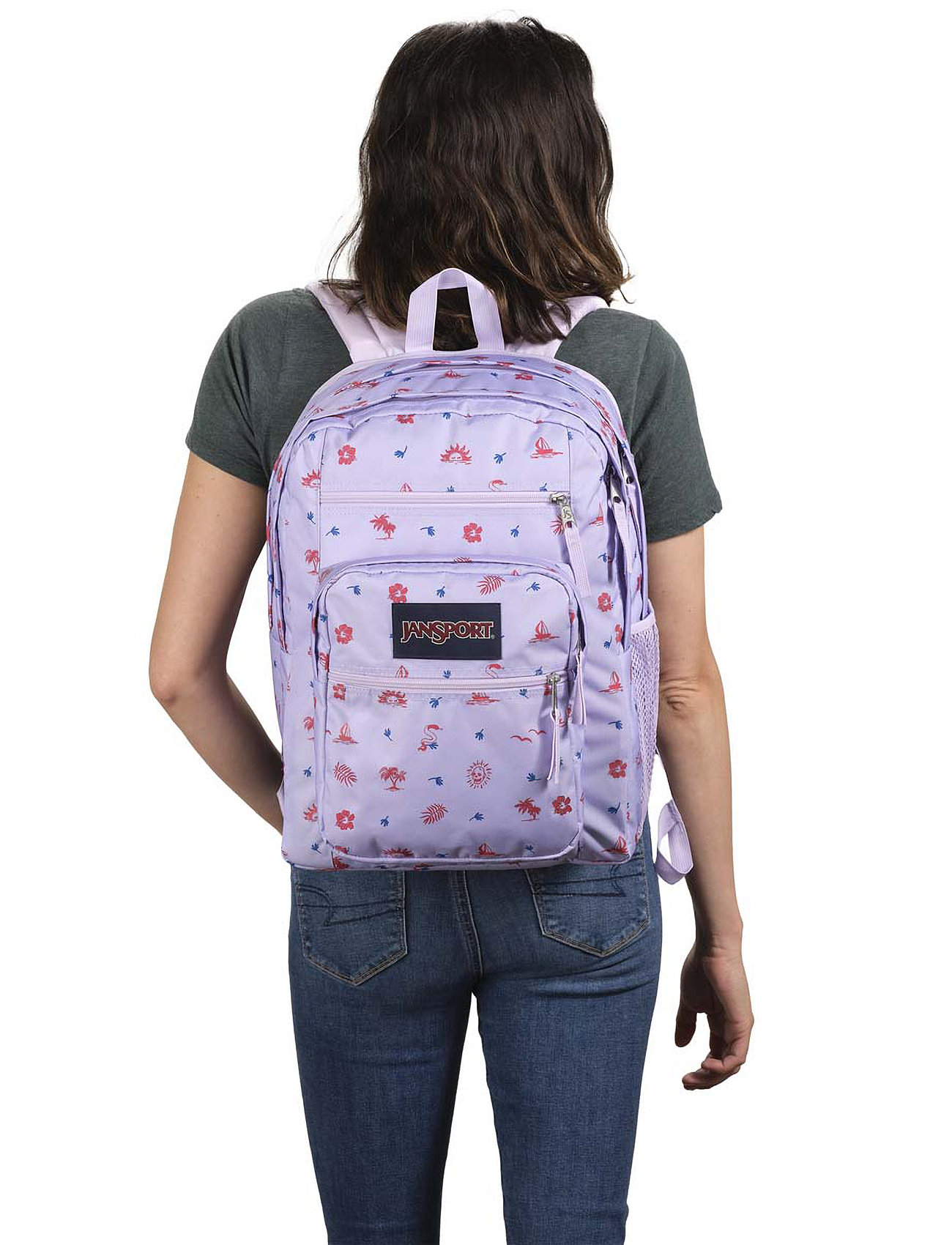 JanSport Big Student Lagoon Luau Backpacks Boozt