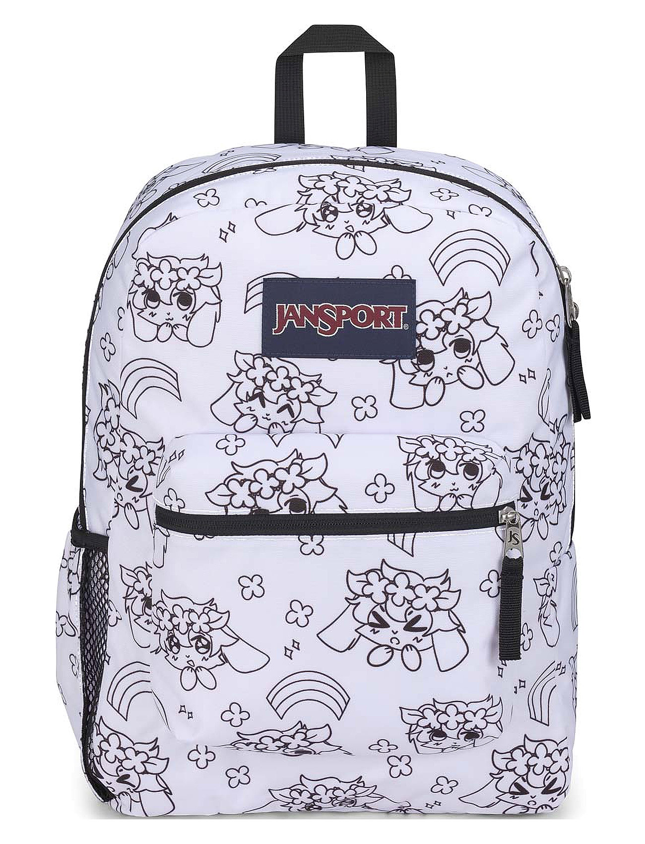 Cross Town Anime Emotions Rygsæk Taske White JanSport