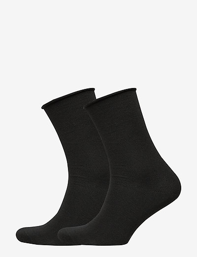 JBS of DK socks wool 2-pack - vienkāršas zeķes - black