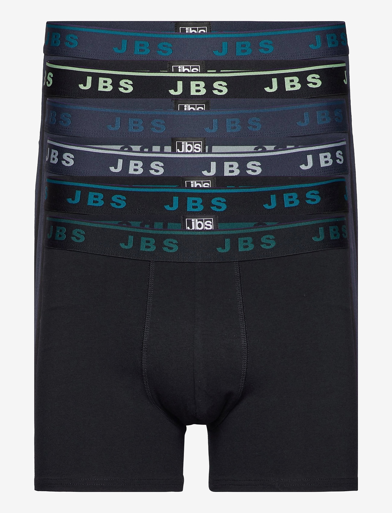 JBS - JBS 6-pack tights, GOTS - bokserit - flerfärgad - 0