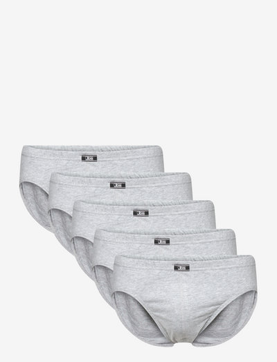 JBS 5-pack mini slip GOTS - unterhosen im multipack - grey