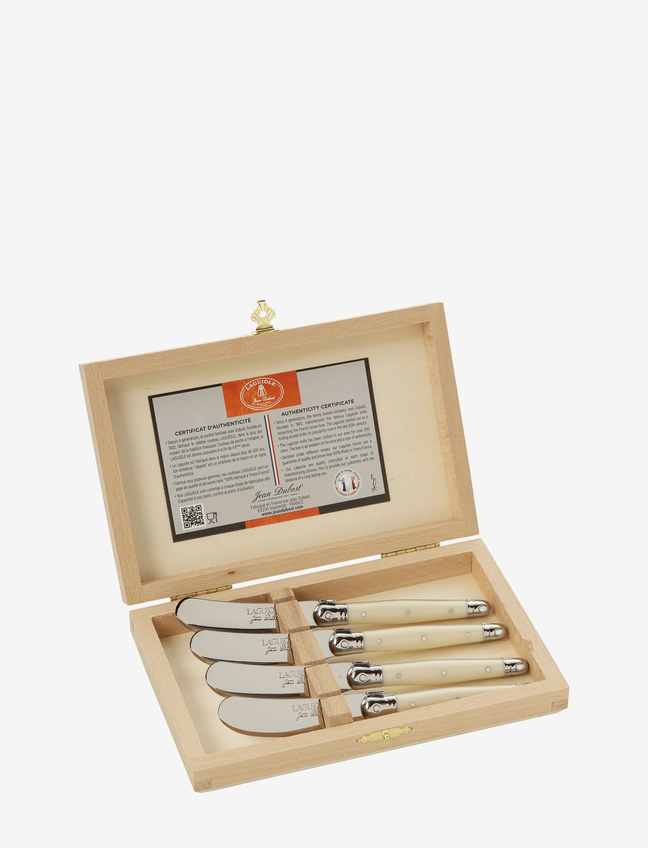 Jean Dubost Laguiole Butter Spreader Set Voiveitset