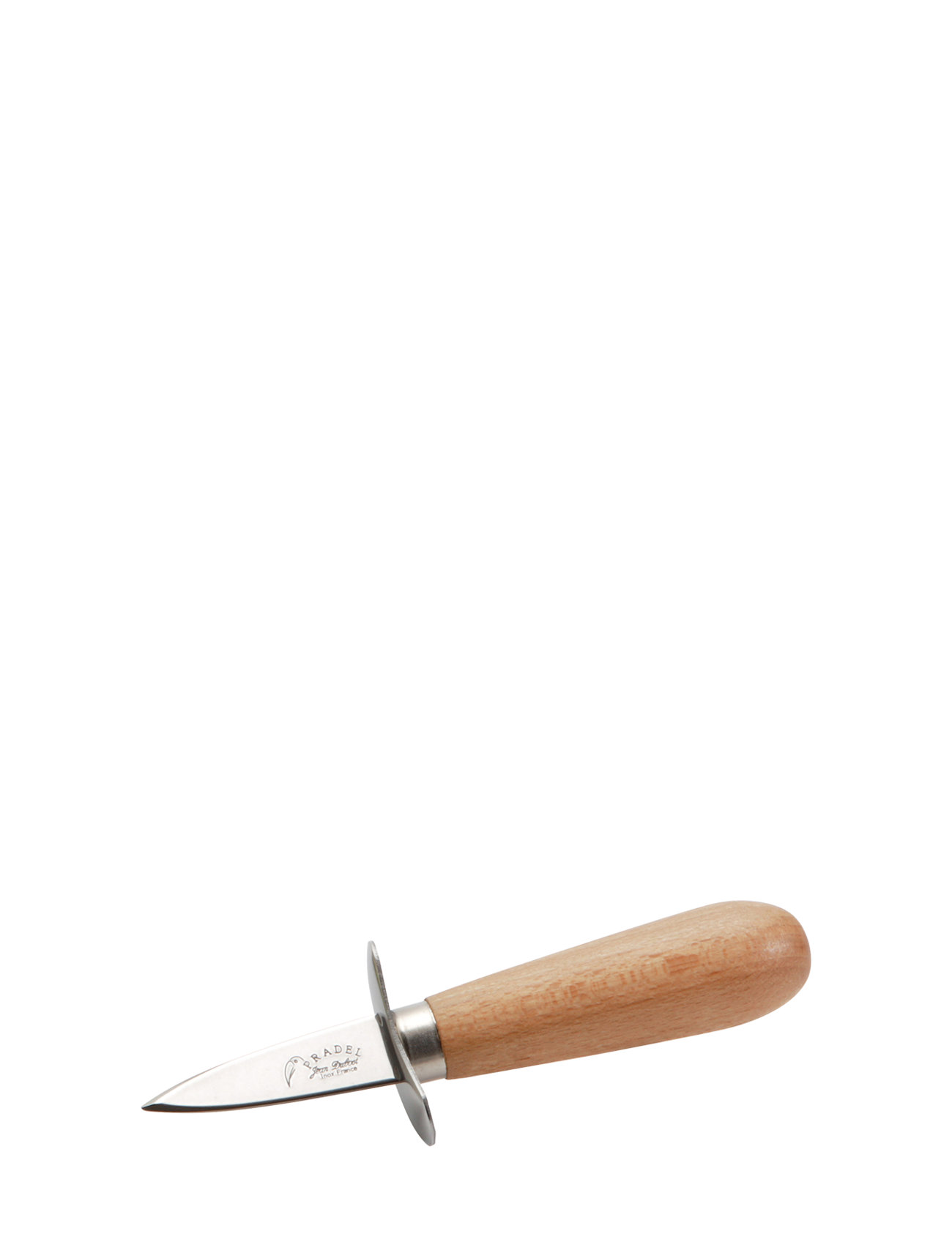 Østerskniv M. Træsskaft Home Tableware Cutlery Seafood Cutlery Sets Brown Jean Dubost