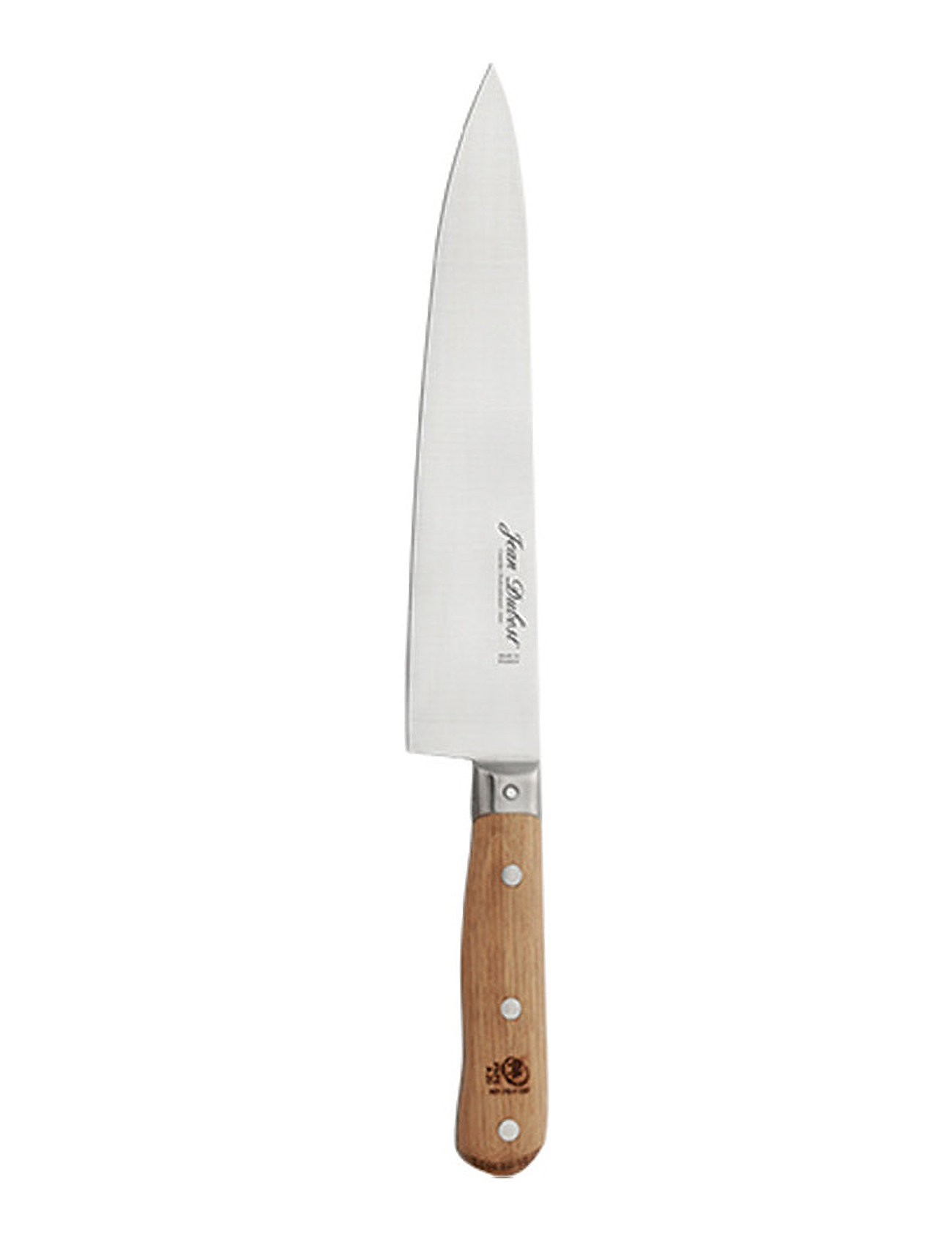 Kitchen knives 1920 PEFC certified real oak wood handles Pradel Jean Dubost