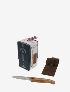 LAGUIOLE POCKET KNIFE, FULL HANDLE OLIVE WOOD - narzędzia wielofunkcyjne - brown