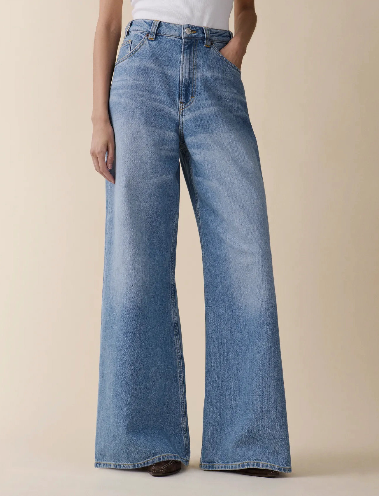Jeanerica Alfama, 24 x 30, Blue, Jeans > Flares, Dame