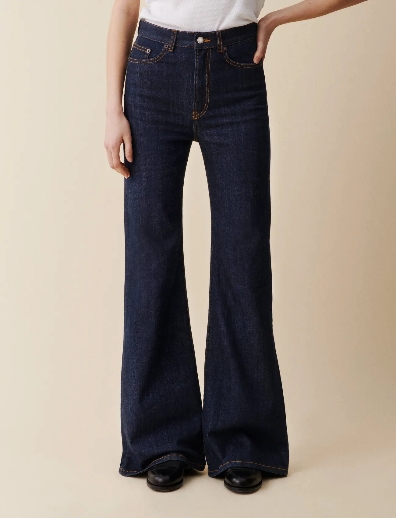 Jeanerica Fw007 Fuji Jeans, 29 x 32, Blue, Jeans > Flares, Dame