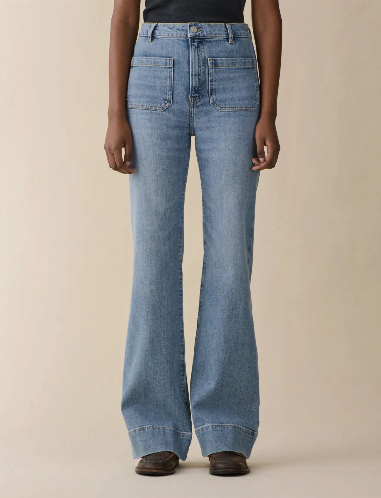 Jeanerica St Monica, 24 x 30, Blue, Jeans > Flares, Dame