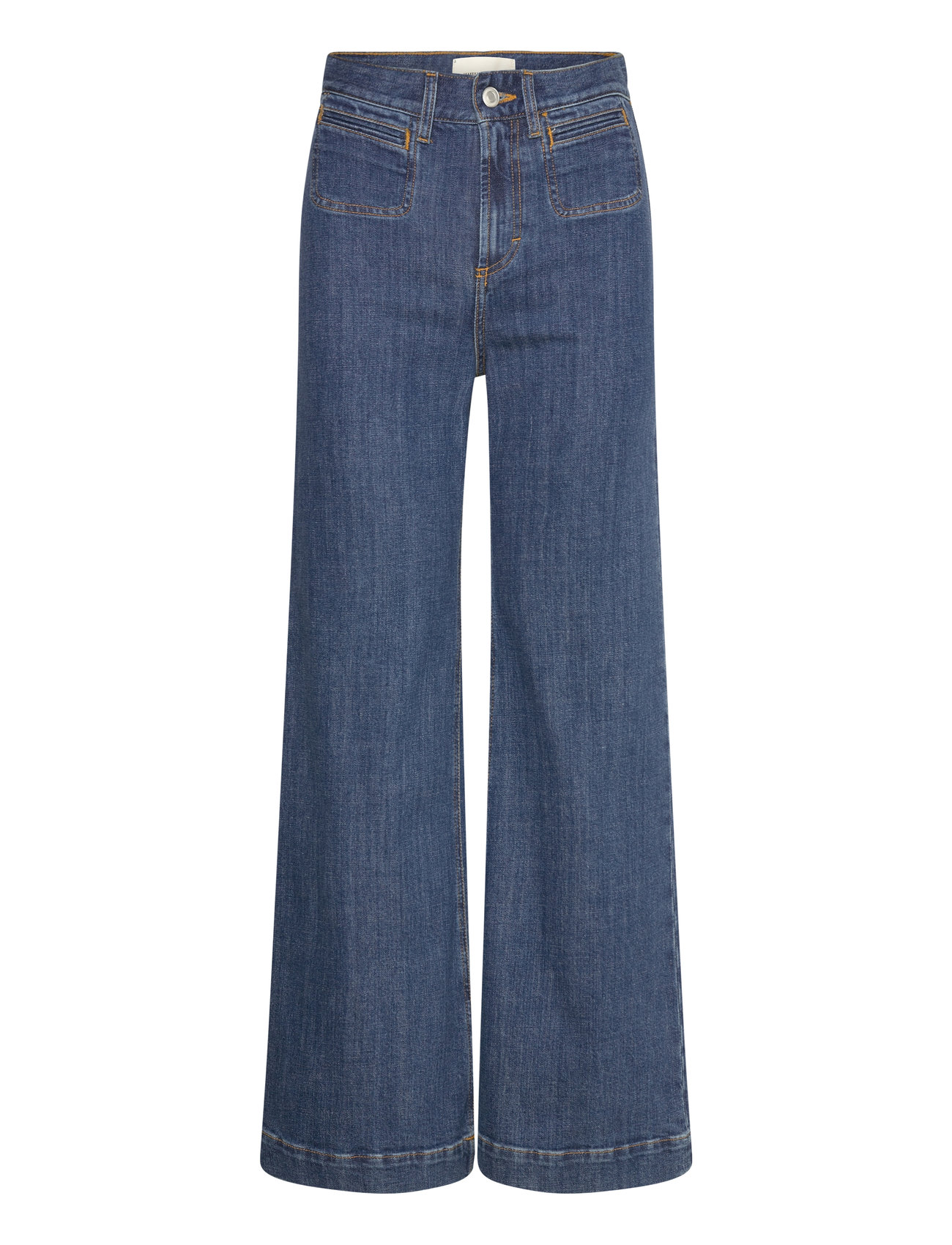 Mw023 Milan Designers Jeans Straight-regular Blue Jeanerica