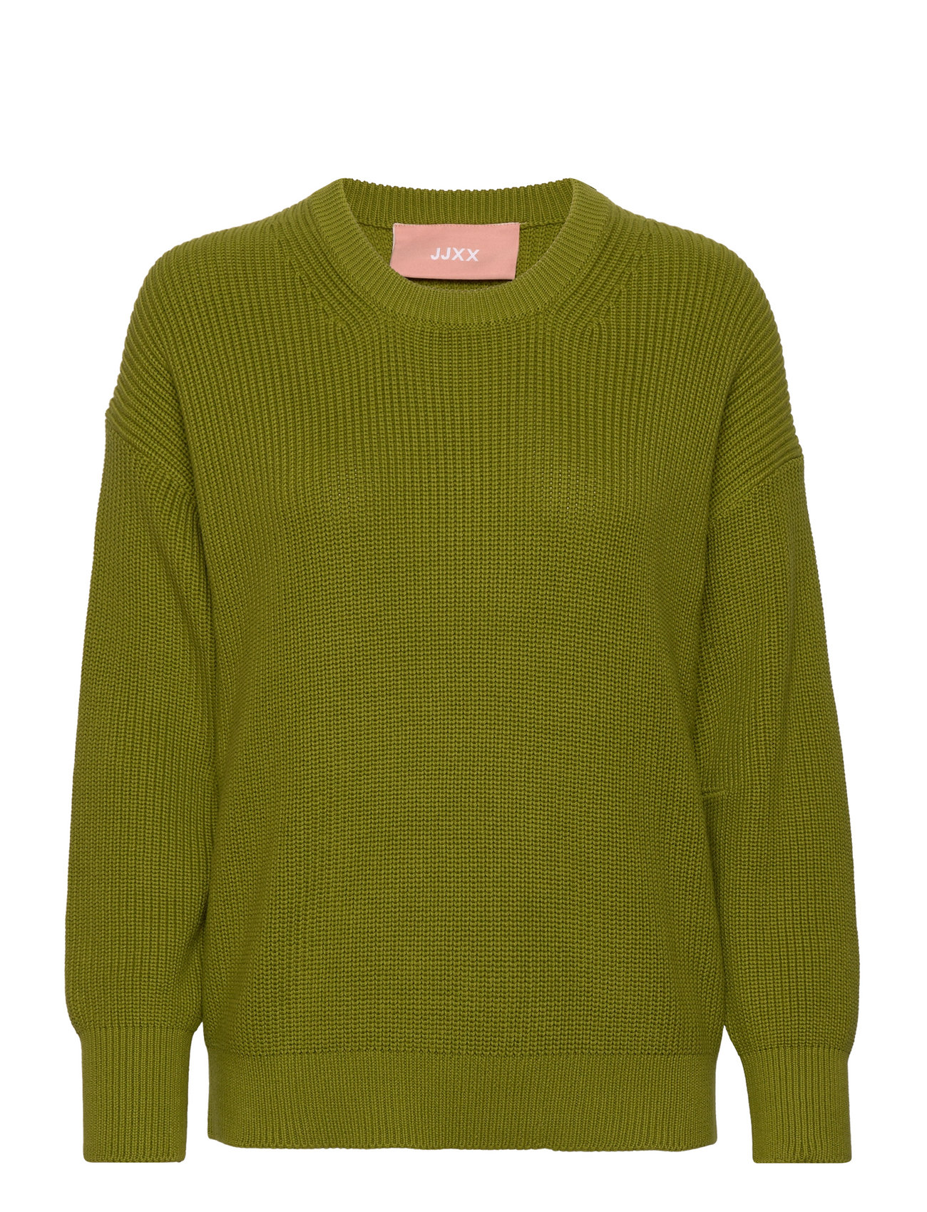 Jxmila Twist Crew Neck Knit Noos Green JJXX