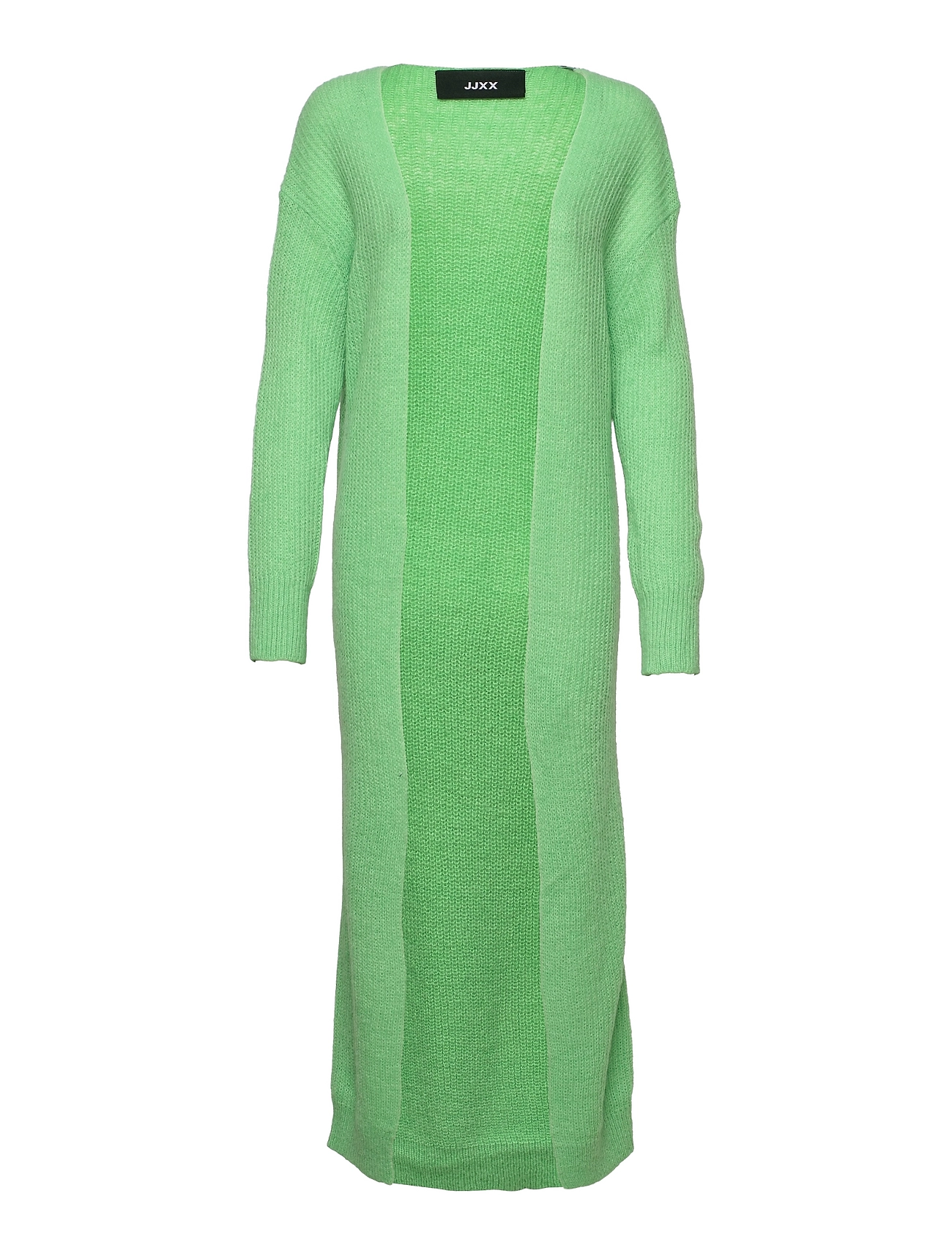 Jxea Ls Fluffy Long Cardigan Knit Sn Green JJXX
