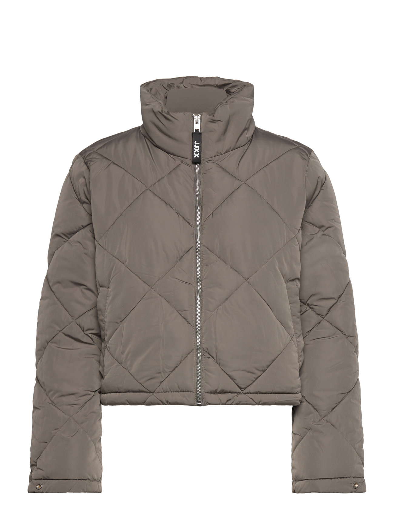 Jxpower Short Quilted Jacket Sn Grey JJXX