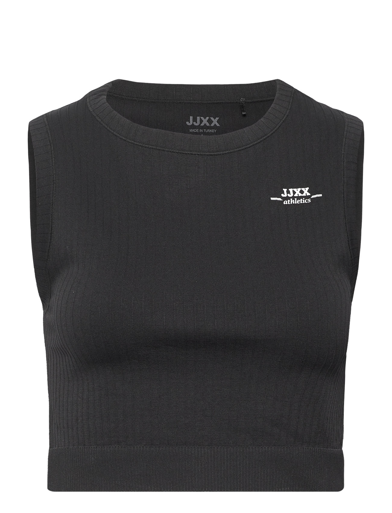 Jxcharlotte Crop Top Seamless Athl Noos Black JJXX