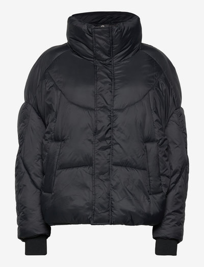 nylon quilted jacket