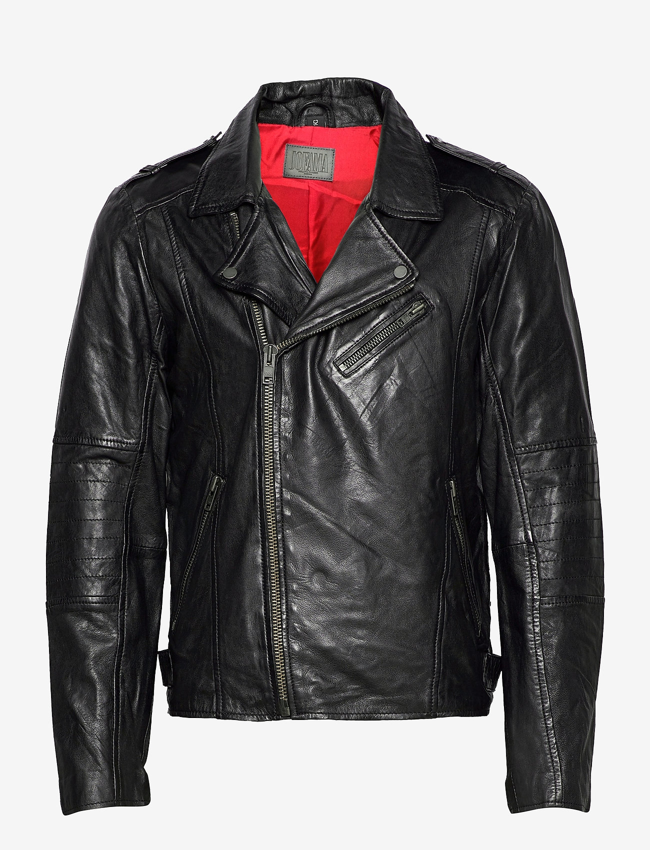 Jofama Cliff Leather Biker - Leather Jackets | Boozt.com