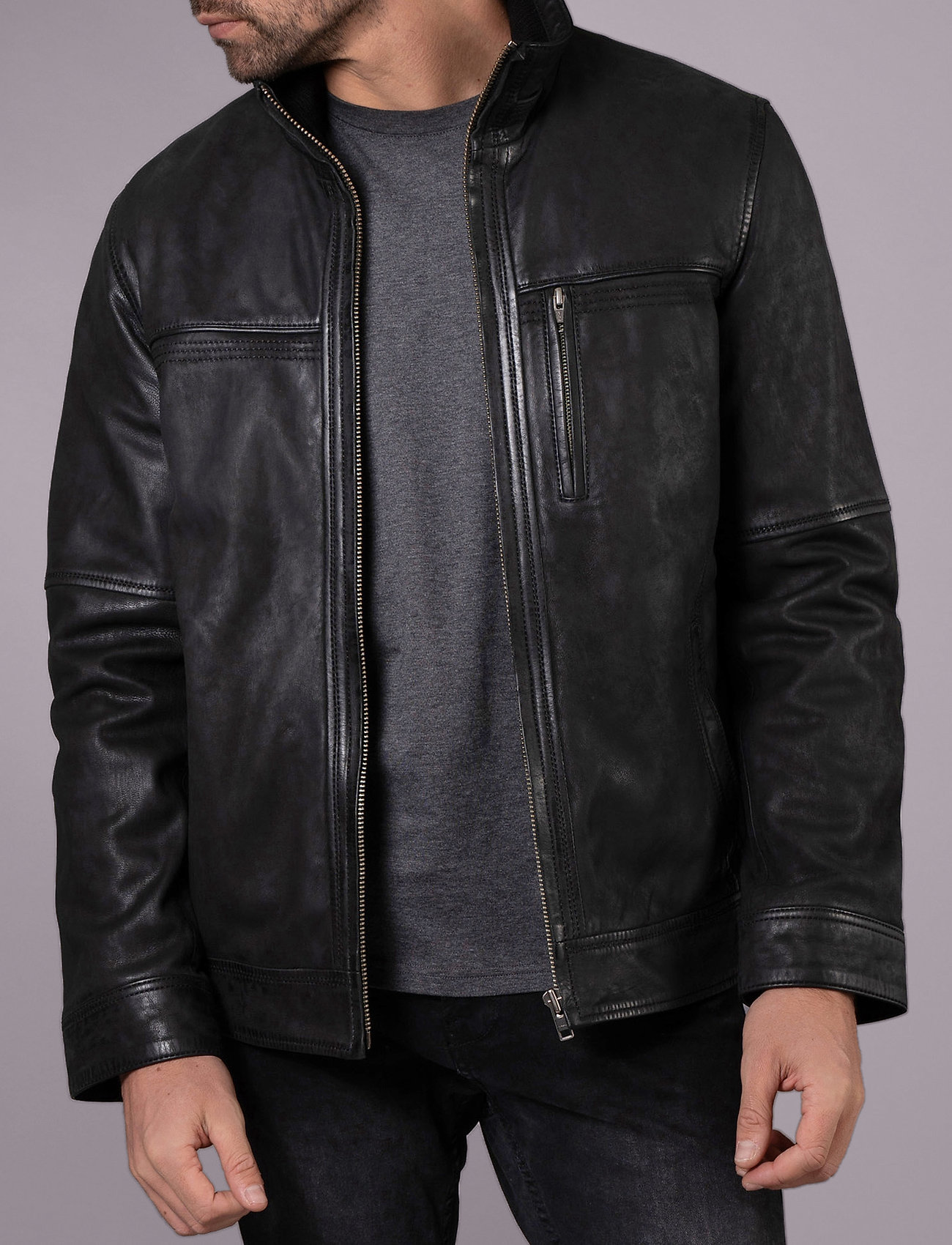 nubuck jacket mens