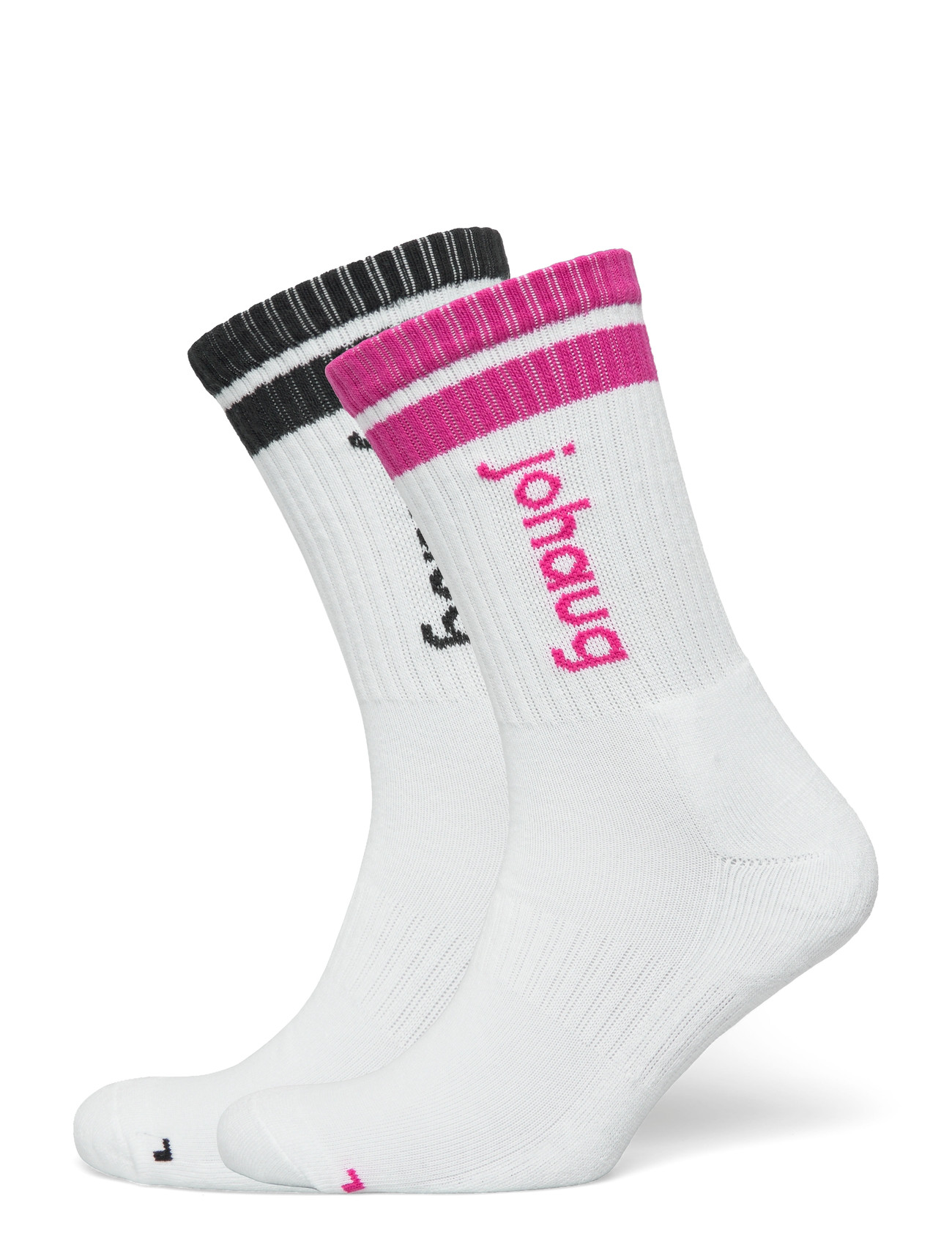 Johaug Retro Sports Socks 2Pk, 36-38, White, Sokker > Almindelige Sokker, Dame