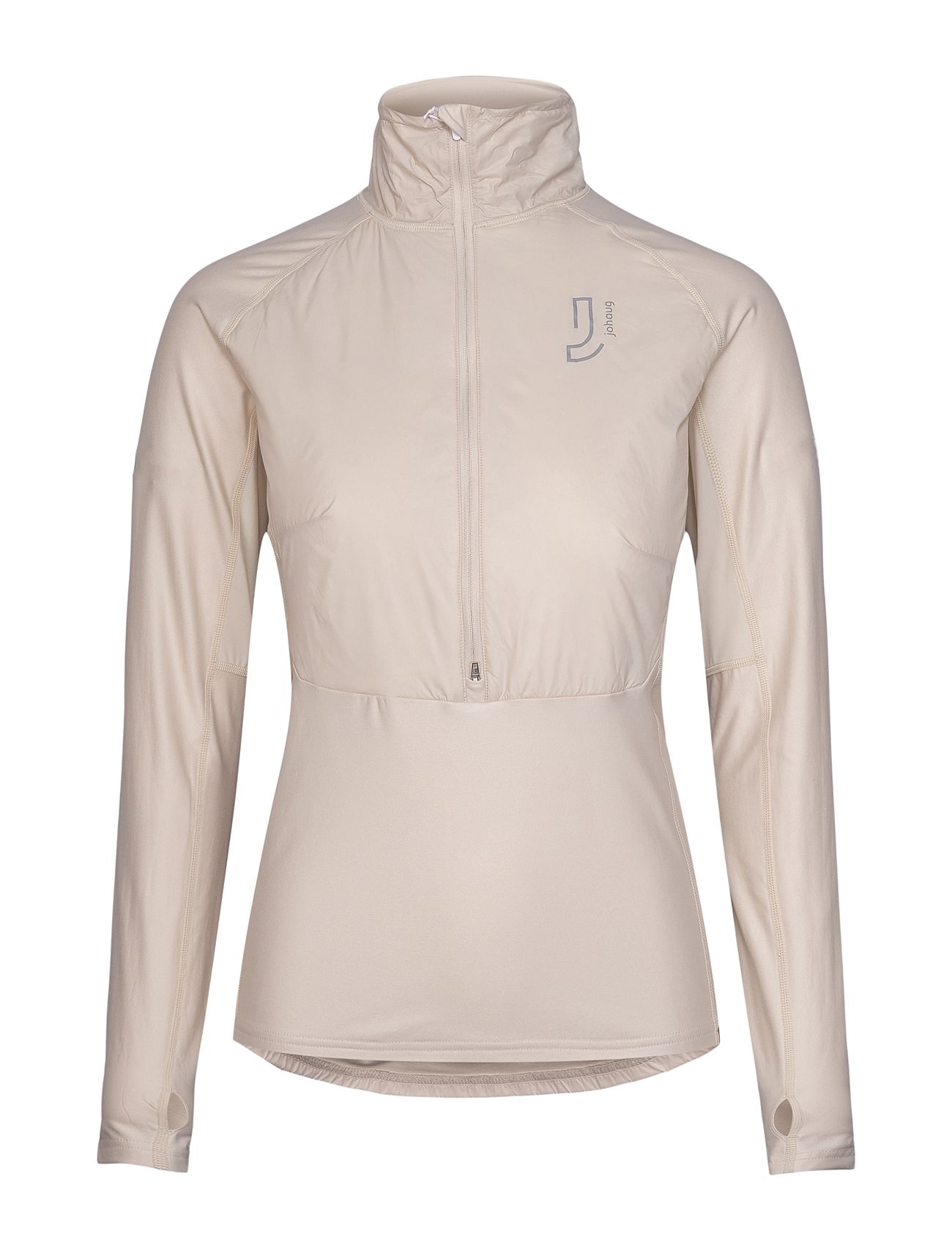 Johaug Gleam Primaloft Half Zip Beige