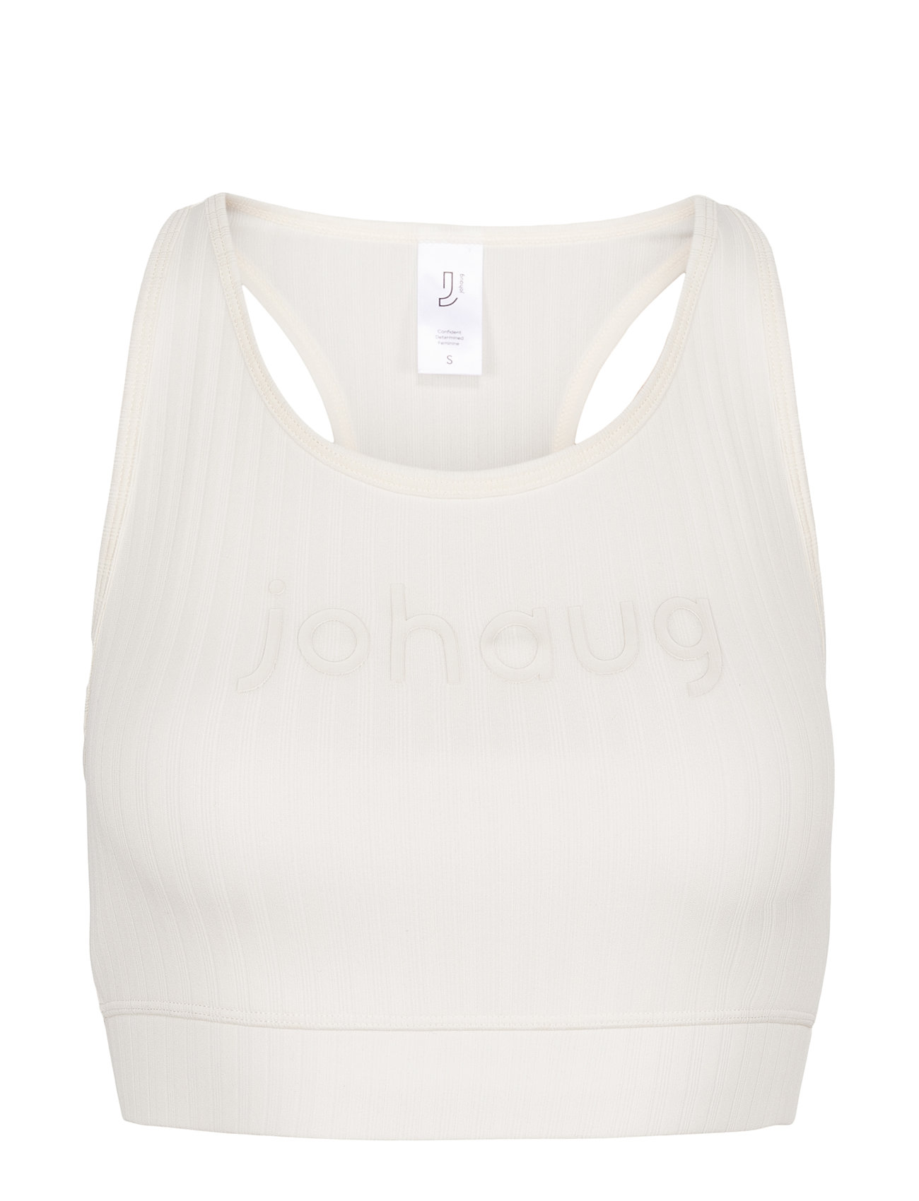 JOHAUG Rib Tech Oberteil Weiß - L - Damen