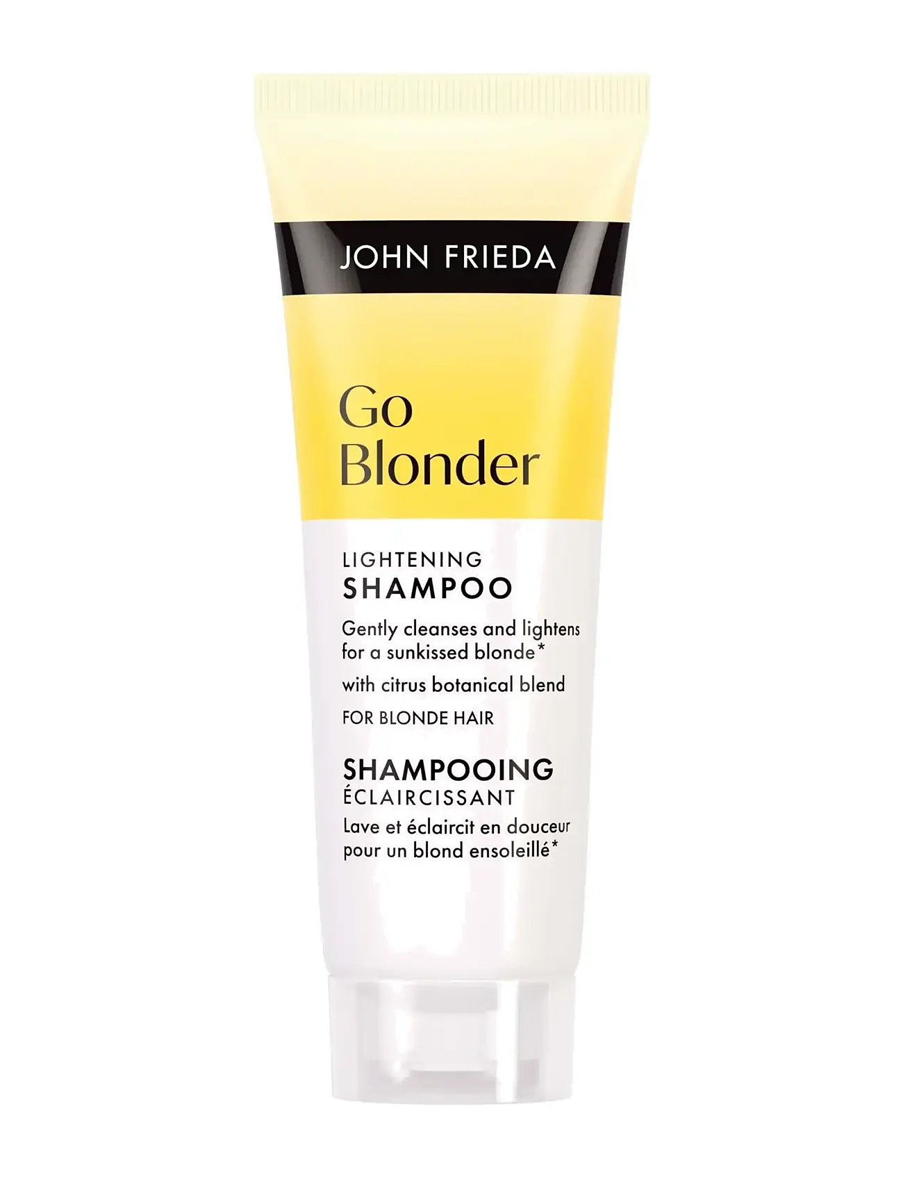 John Frieda Go Blonder Lightening Shampoo 75 ml, 75 ml, Nude, Pleje > Shampoo, Dame