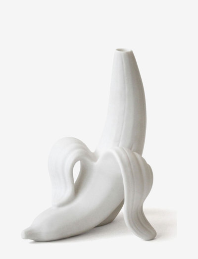 Banana Bud Vase - vaser - white