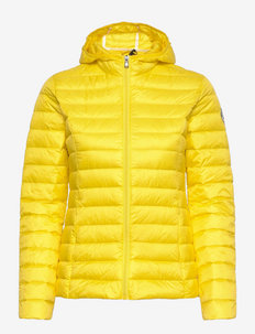 Cloe ML capuche basique - down- & padded jackets - jaune vif