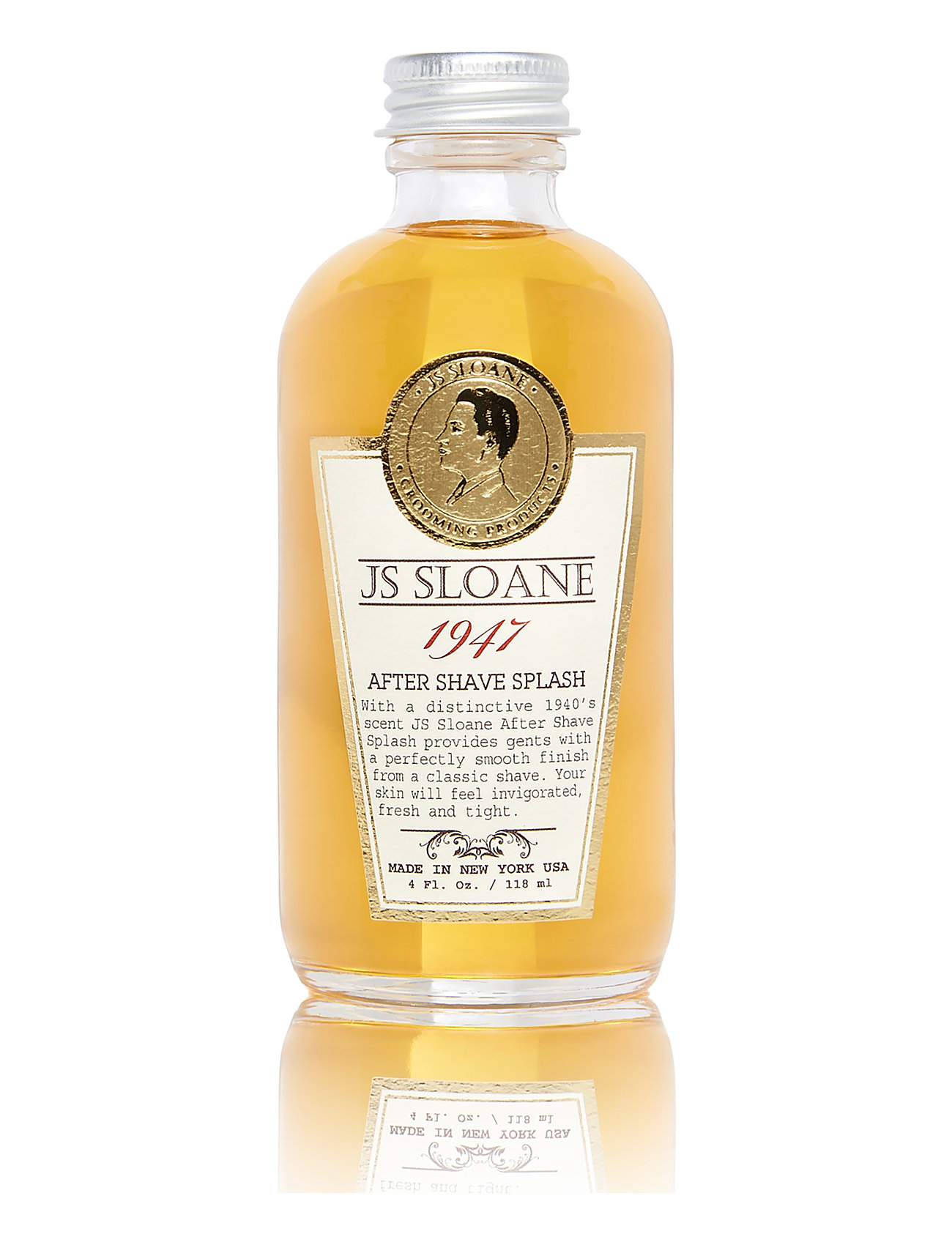 JS Sloane 1947 After Shave Splash, 118 ml, Nude, Barberingsprodukter > After Shave, Herre