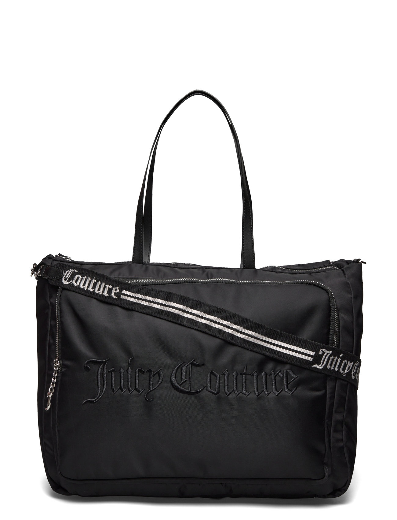 Juicy Couture shops Floral Nylon Weekend Duffel Travel Bag