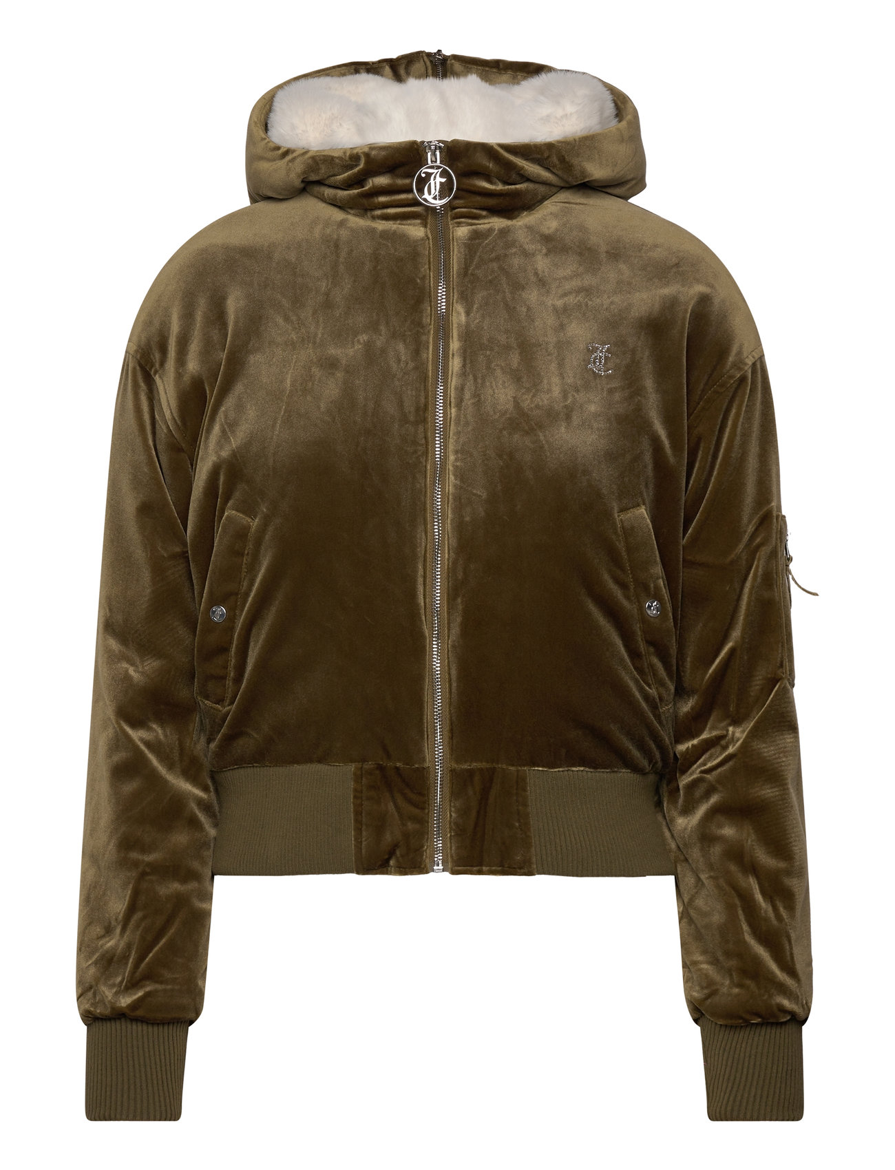 Juicy Couture Rydell Bomber Khaki Green