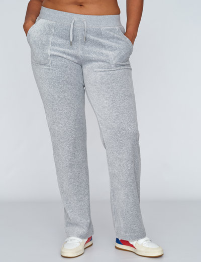 Juicy Couture Del Ray Classic Velour Pant Pocket Design - Byxor - Boozt.com