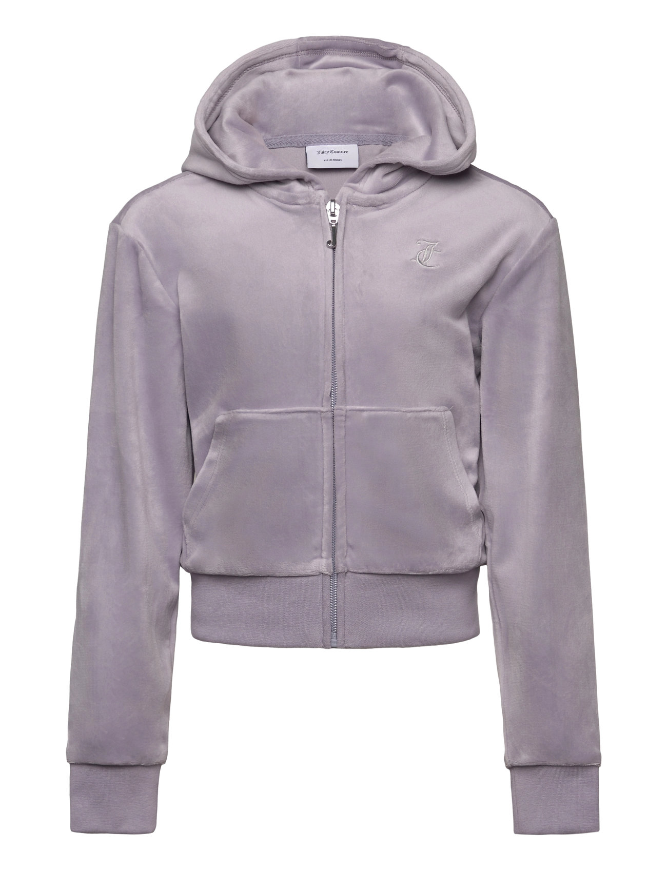 Juicy Couture Tonal Zip Through Hoodie Lila