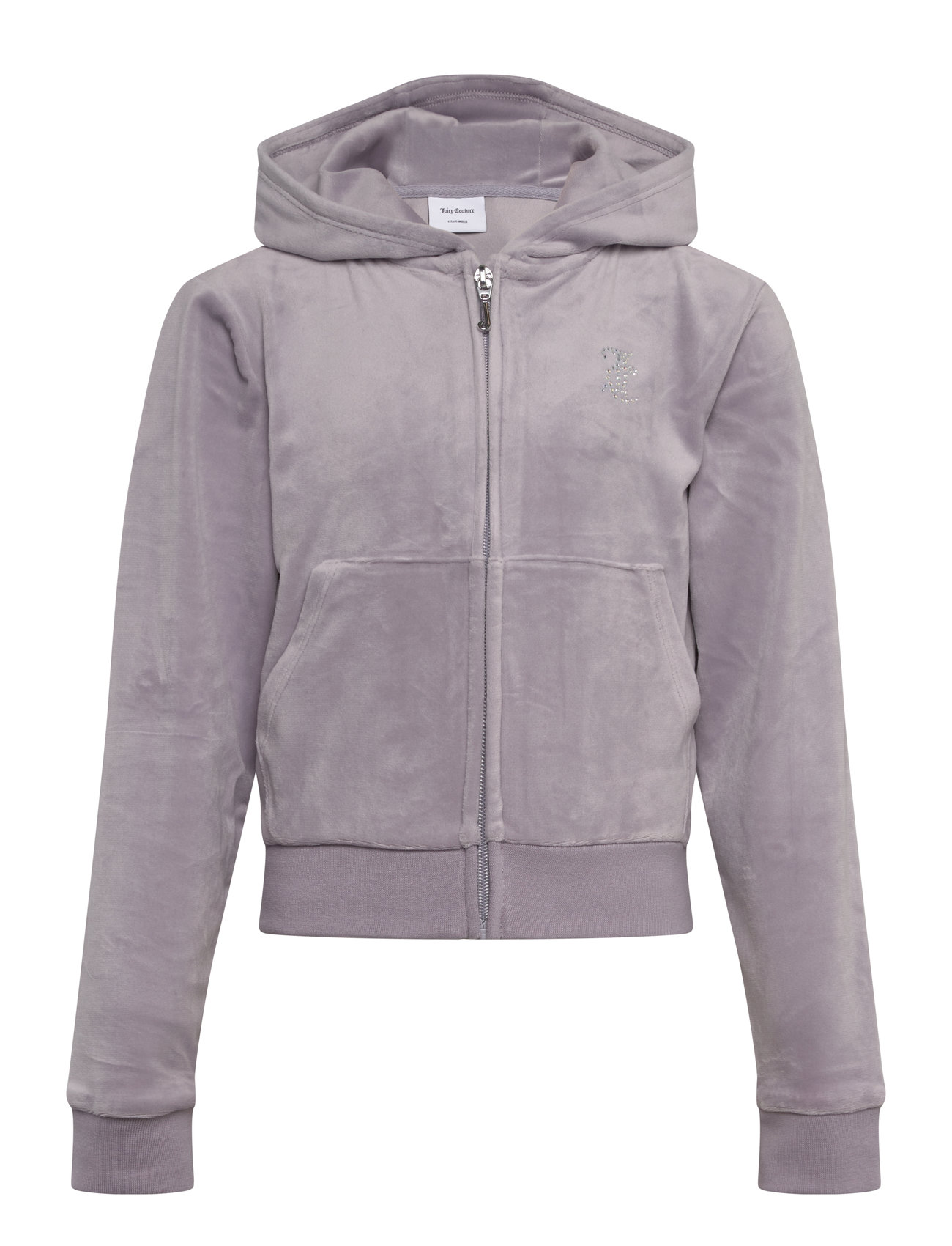 Juicy Couture Jc Diamante Zip Thru Hood Lila