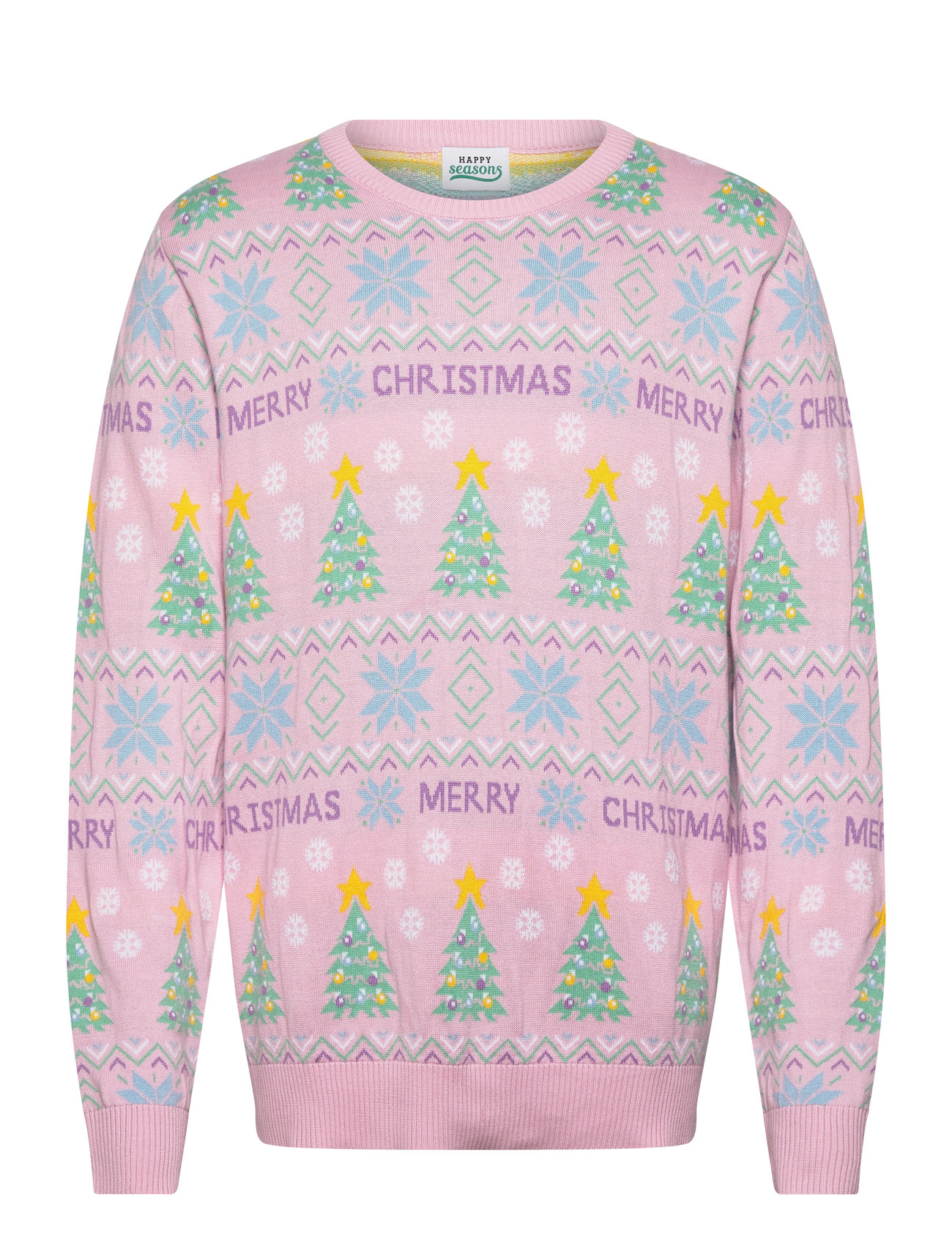 HAPPY SEASONS The Pinkish Christmas Pullover Pink - XXL - Damen