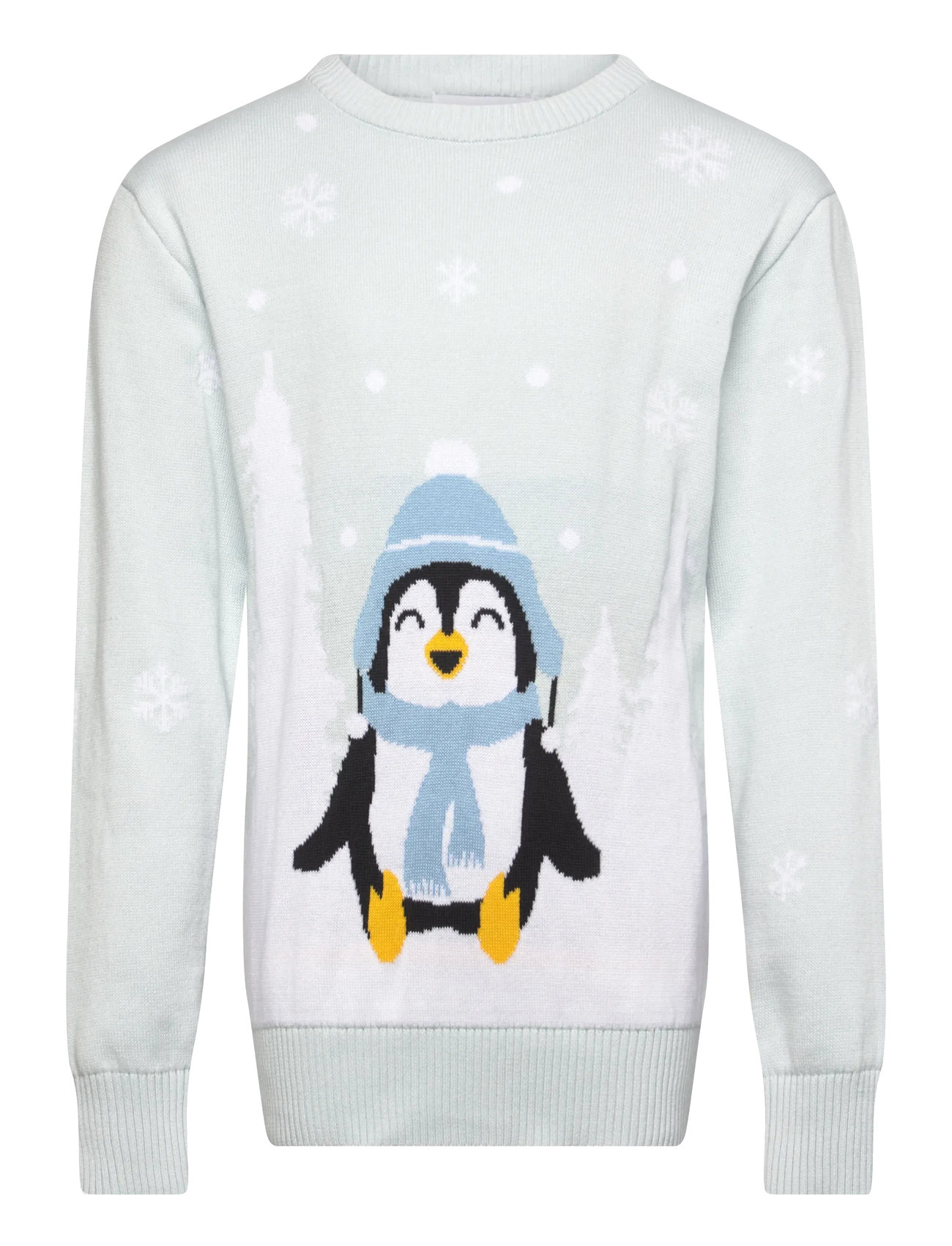 HAPPY SEASONS The Cute Pinguin Pullover Blau - 11-12ÅR - Kinder