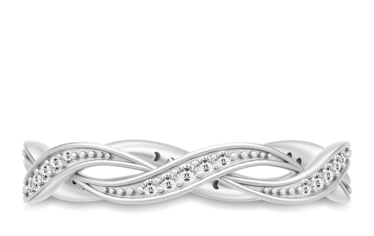 Julie Sandlau Ocean Ring 52 Rhodium Smycken Julie Sandlau Ocean Ring 52 Rhodium Smycken