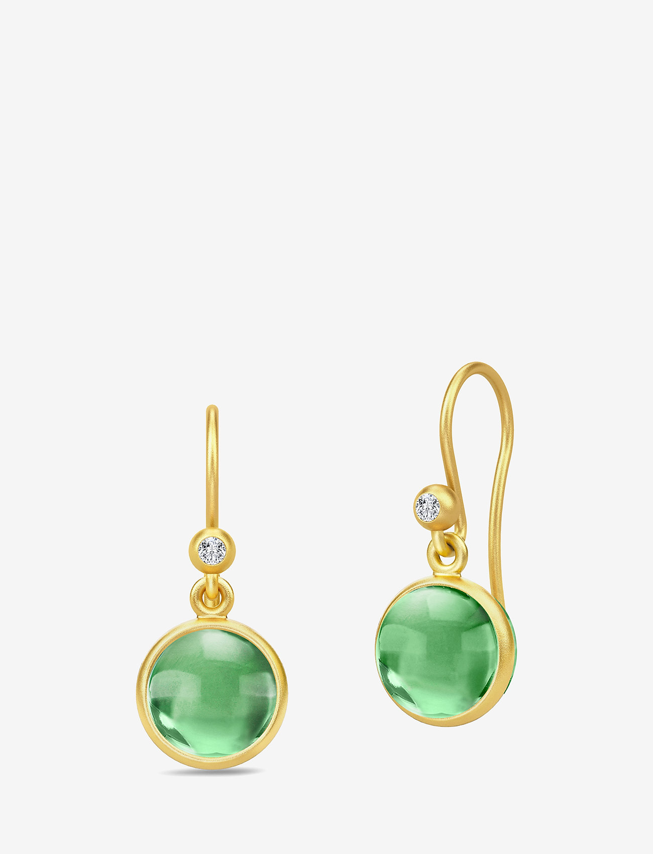 Julie Sandlau - Primini Earrings - Gold/Green - green - 0