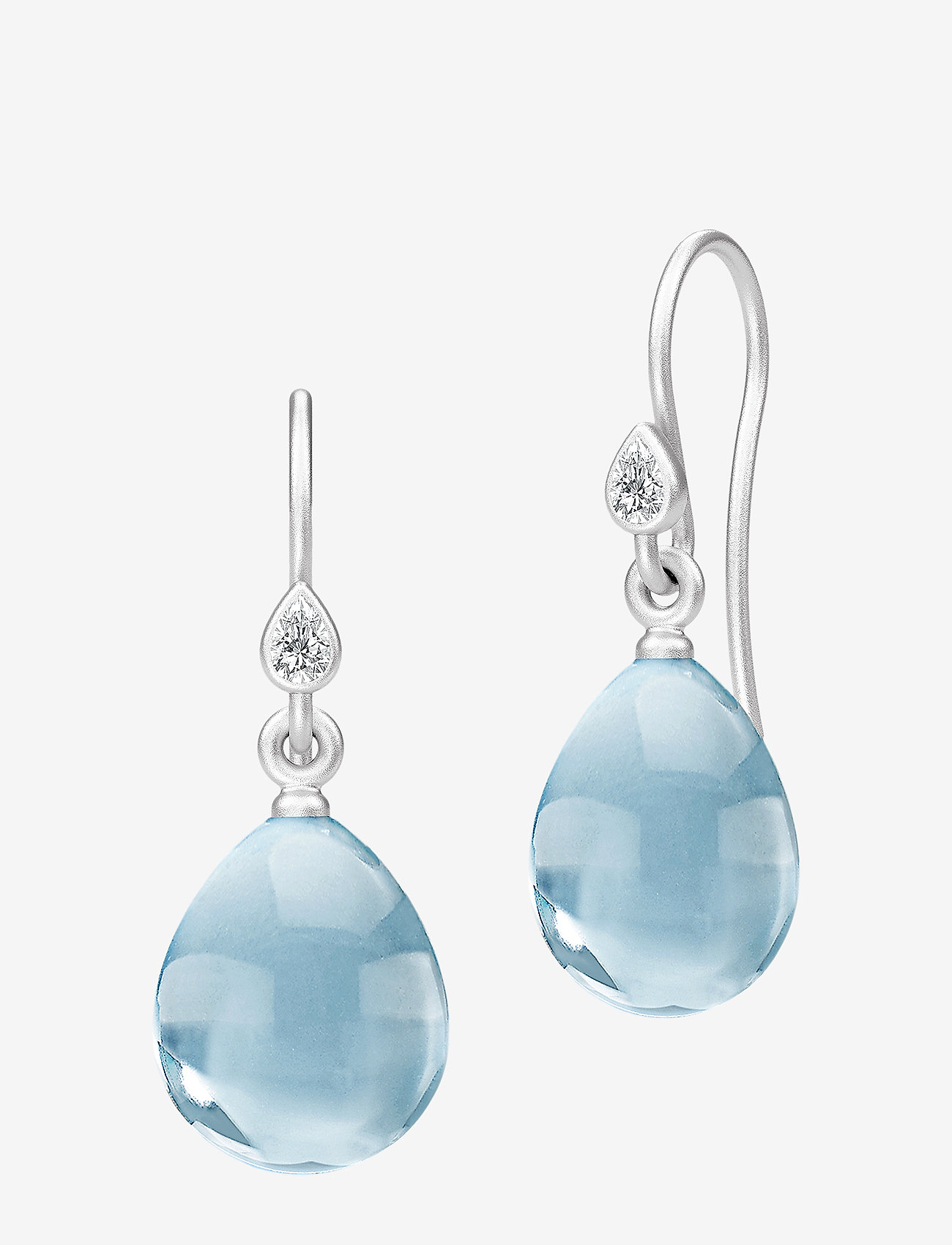 Julie Sandlau - Prima Ballerina Earrings - Rhodium/Ocean - rhodium / ocean blue - 0