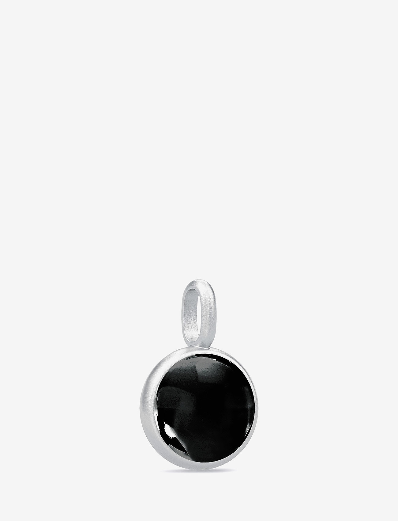 Julie Sandlau - Prime Pendant - Rhodium/Black - kuloni - black - 0