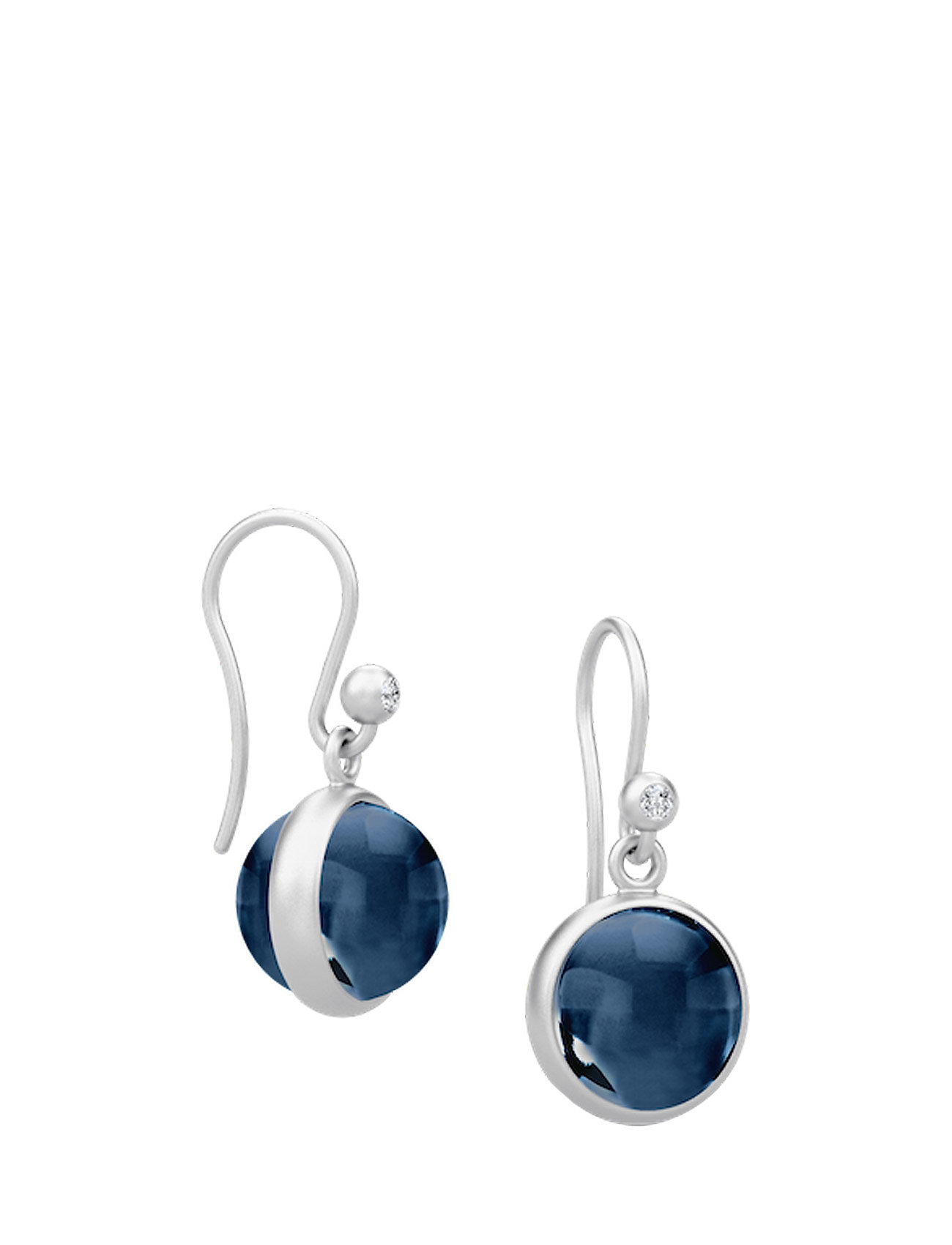 Prime Earring Silver Oorbellen Sieraden Blauw Julie Sandlau julie sandlau kopen in de aanbieding