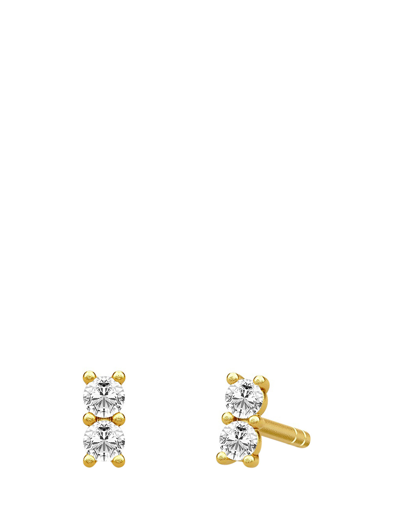 Lucia Earstuds Gold Oorbellen Sieraden Goud Julie Sandlau julie sandlau kopen in de aanbieding