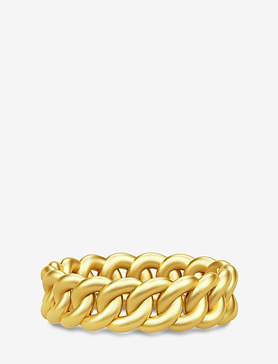 Chain Ring 52 - Gold - pierścionki - gold