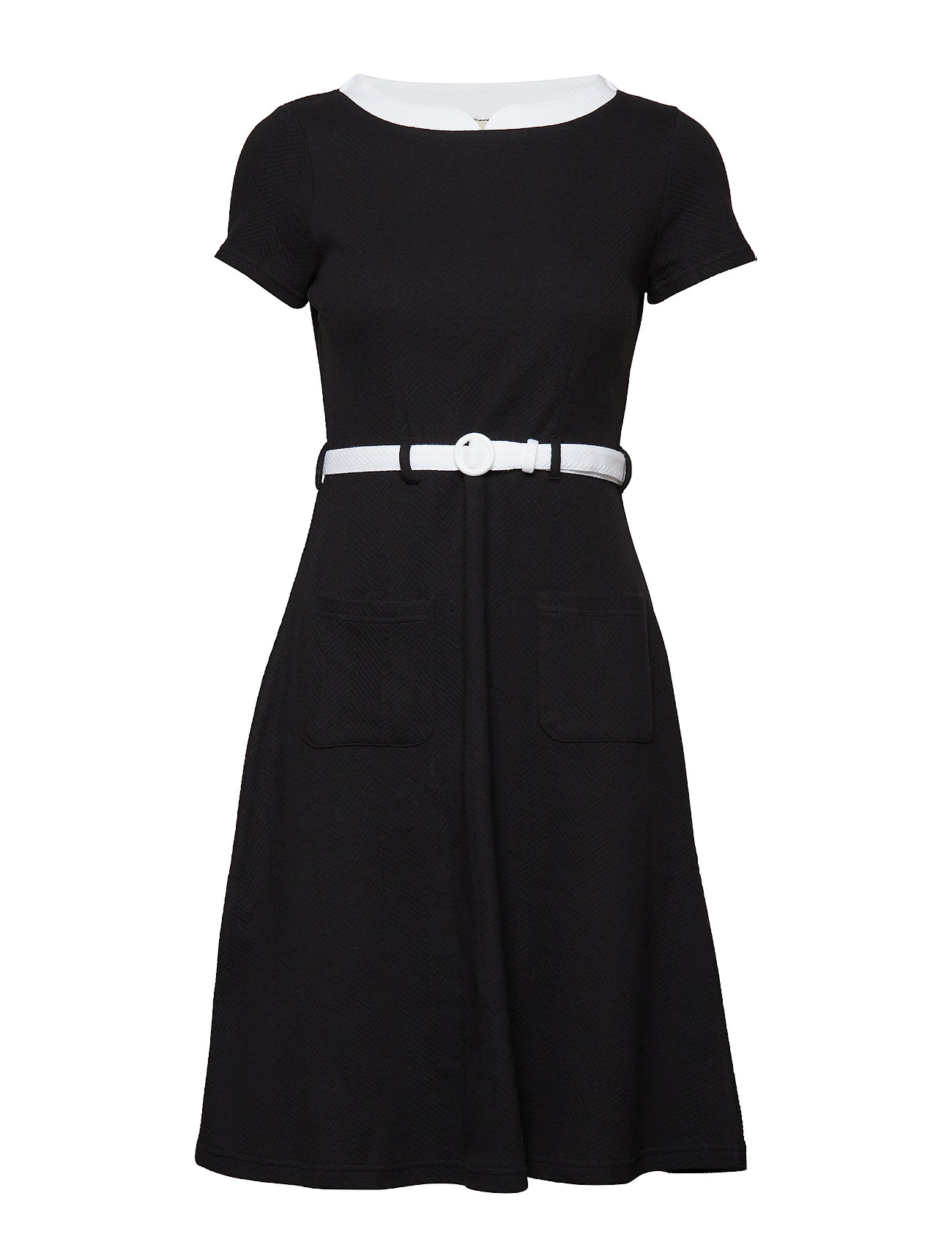 Paulina Korte Jurk Zwart Jumperfabriken jumperfabriken kopen in de aanbieding