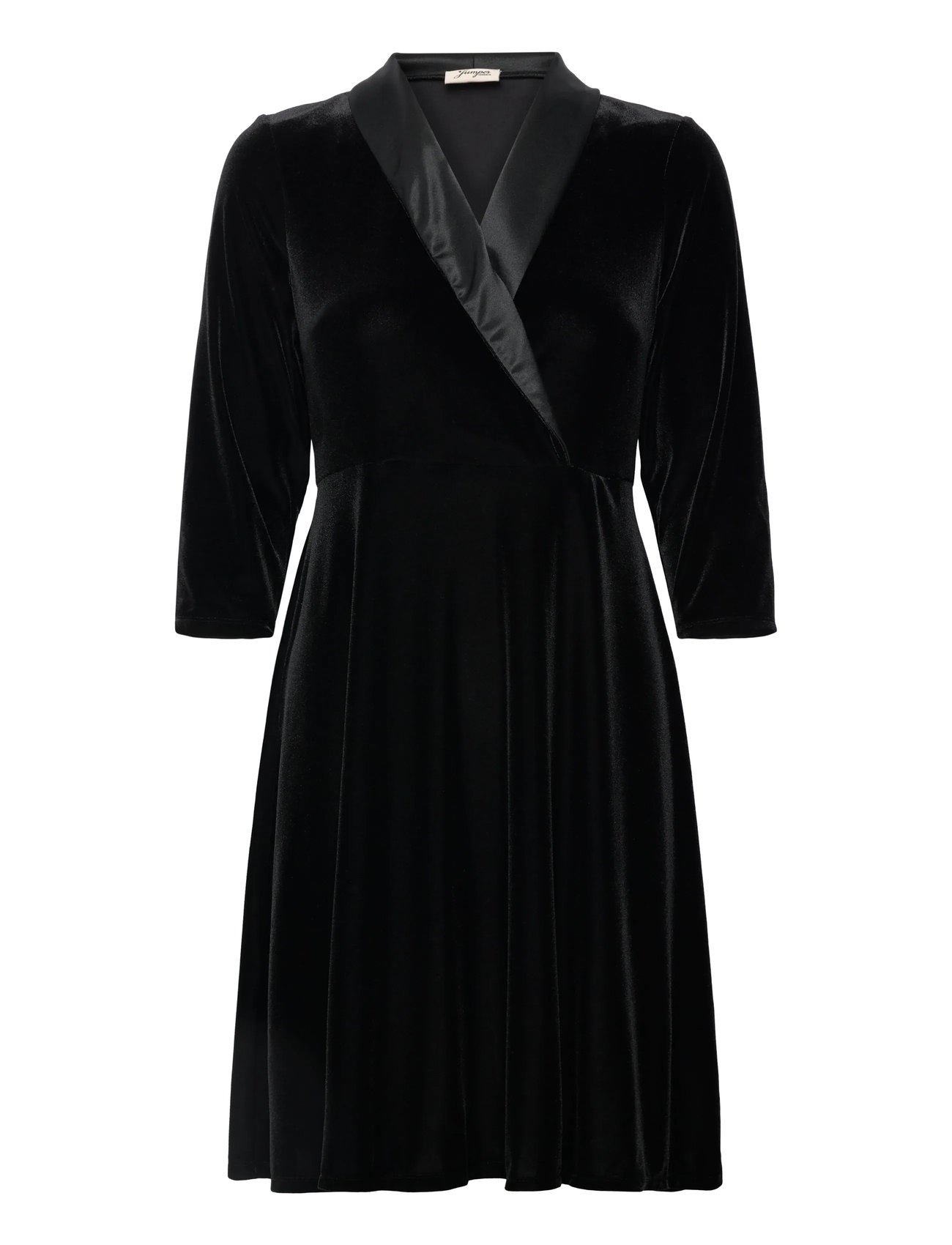 Jumperfabriken Daga Dress, S, Black, Kjoler > Knælange Og Midi, Dame