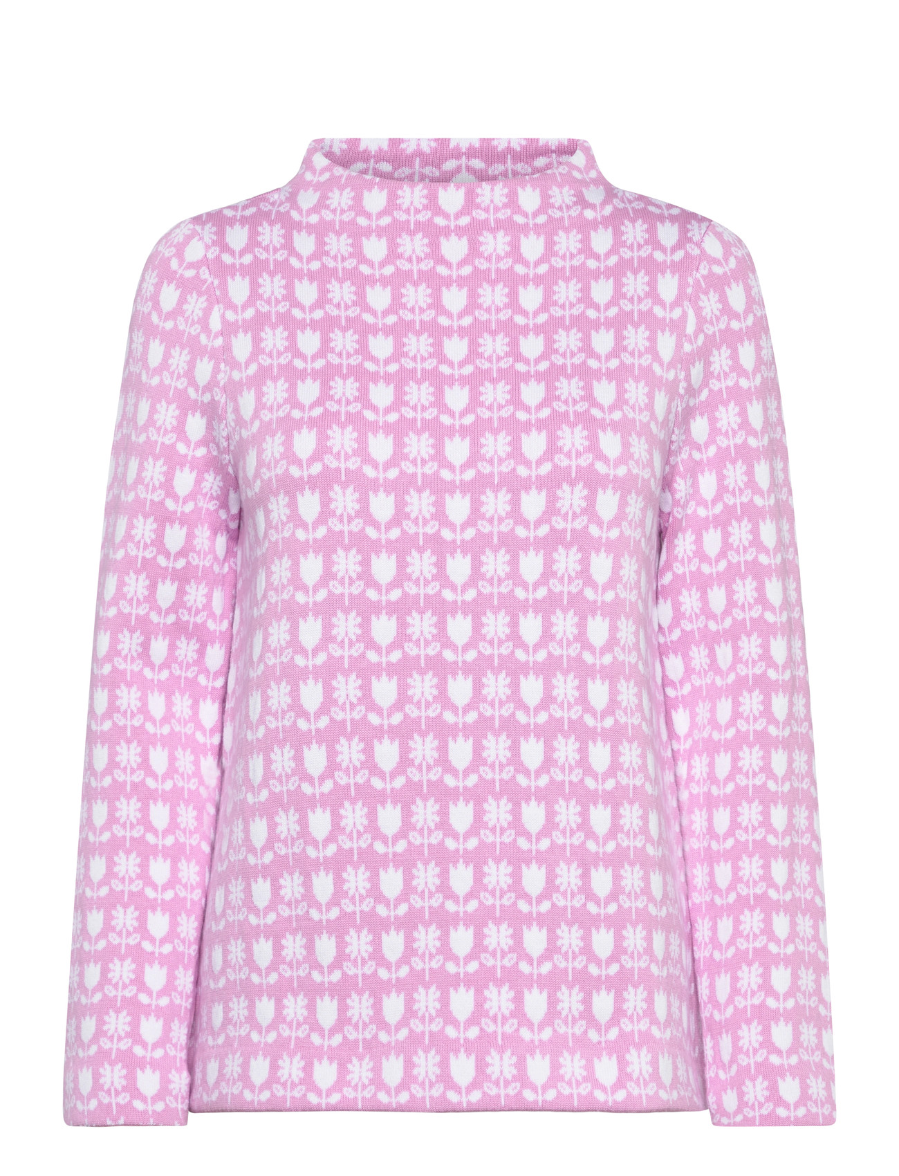 Jumperfabriken Aliette Jumper, L, Pink, Strik > Trøjer, Dame